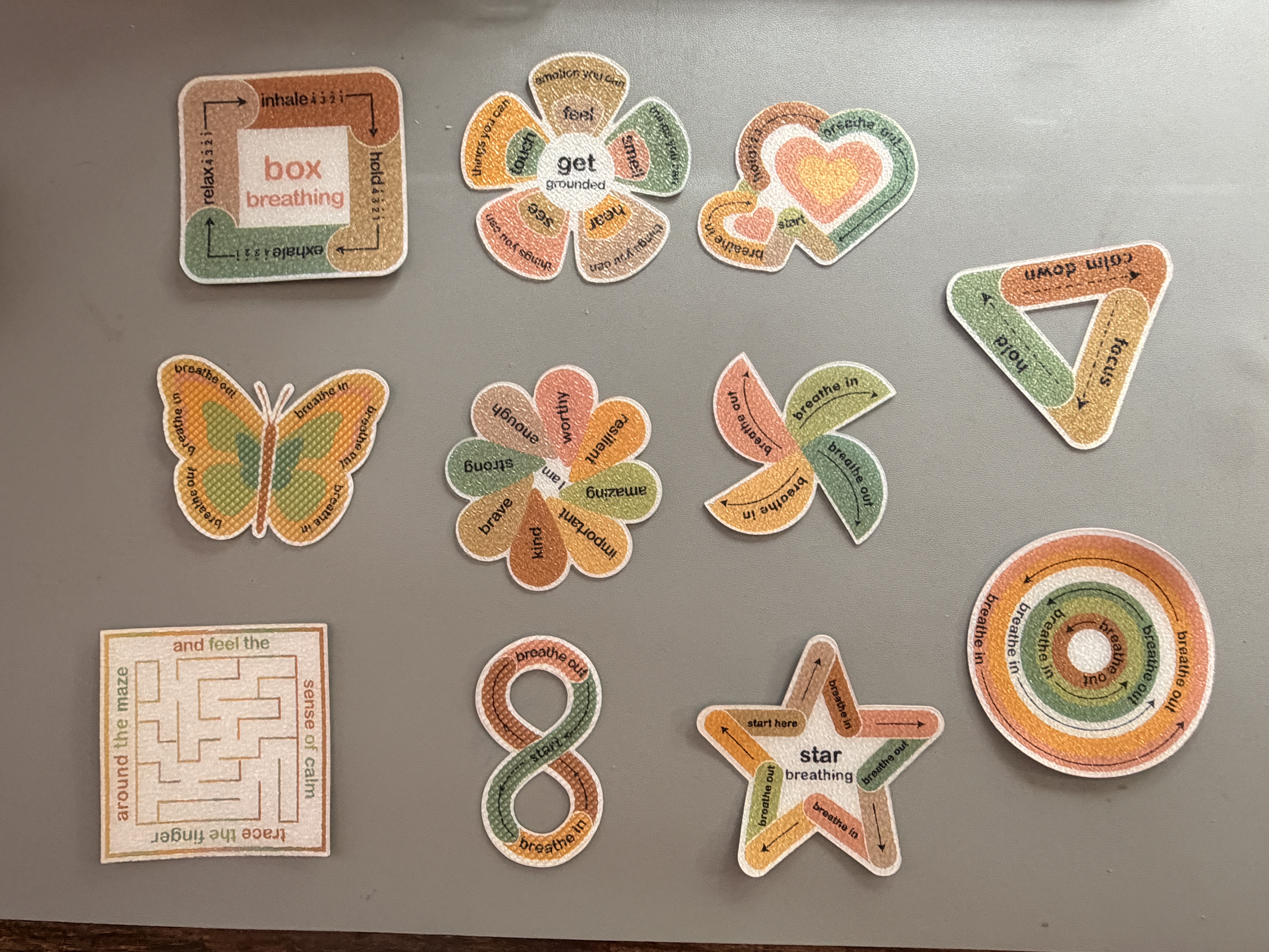 Touch of Calm Stickers